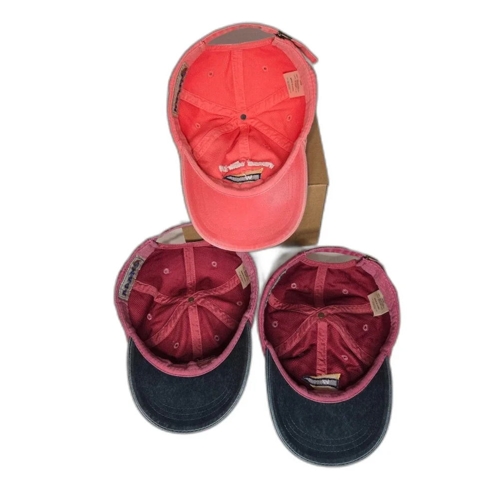 Westerly Yacht Club Dad Hat Bundle | Adams WPS | Pink Maroon | 3 Strapback Caps - Picture 9 of 12